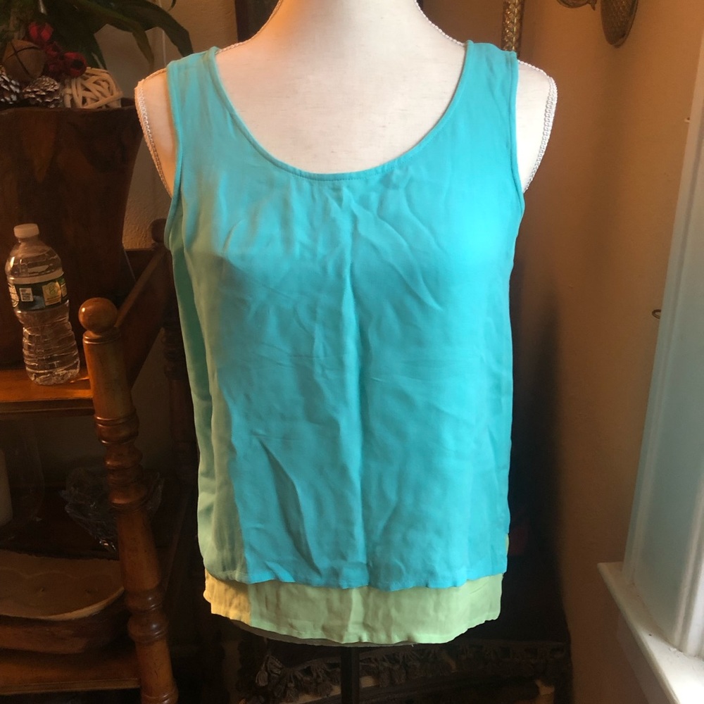 Vintage Mureli silk tank top